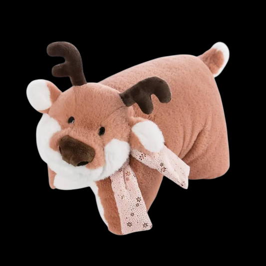 Nici Winter Kuscheltierkissen Rentier Jonte