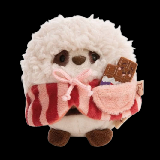 Nici Kuscheltier Panda Kono 8cm mit Schokolade u. Popcornkostüm
