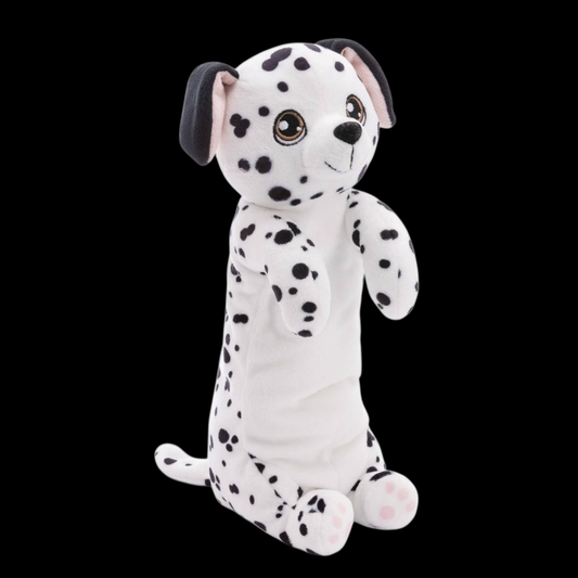 Kuschlige Plüsch Federmappe Hund Dalmatiner Pouchimals