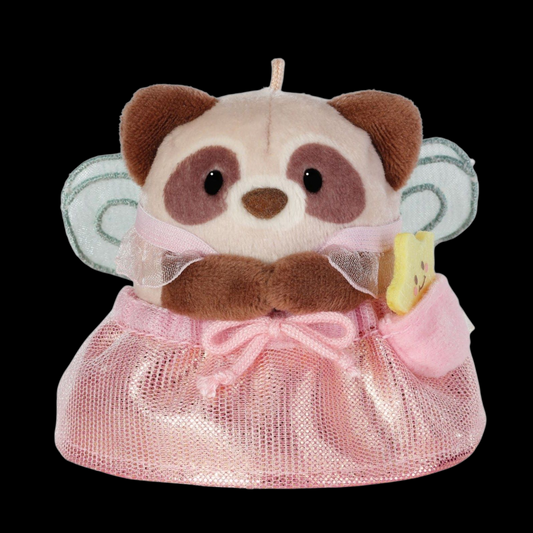 Nici Kuscheltier Set Waschbär Rakuma mit Zauberstab u. Feenkostüm