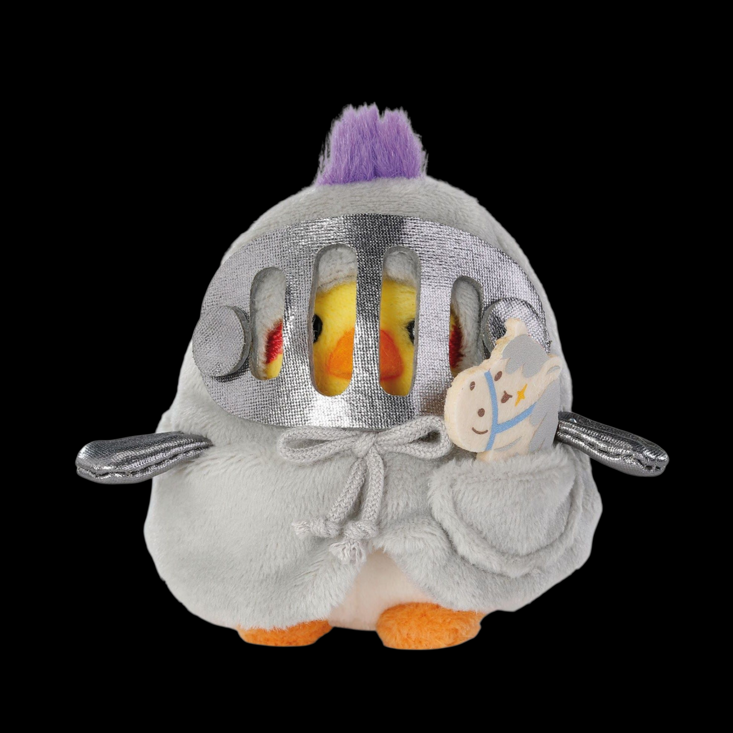 Nici Kuscheltier Set Sittich Chipsy mit Steckenpferd u. Ritterkostüm