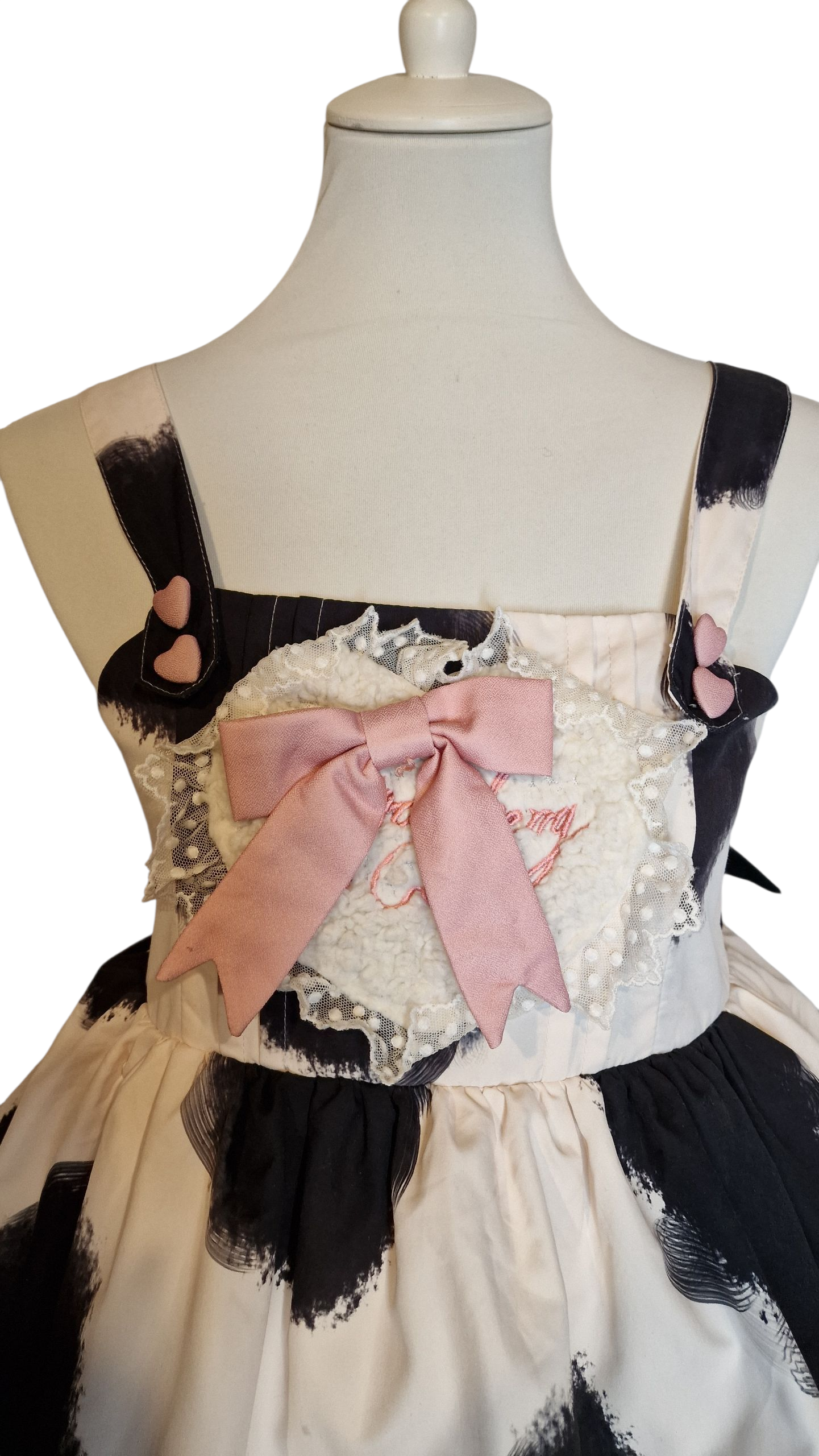 Kawaii Sweet Lolita JSK mit Kuhmuster