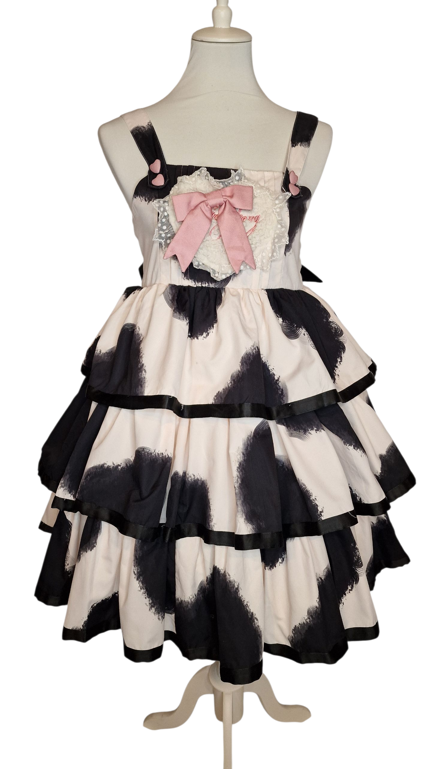 Kawaii Sweet Lolita JSK mit Kuhmuster