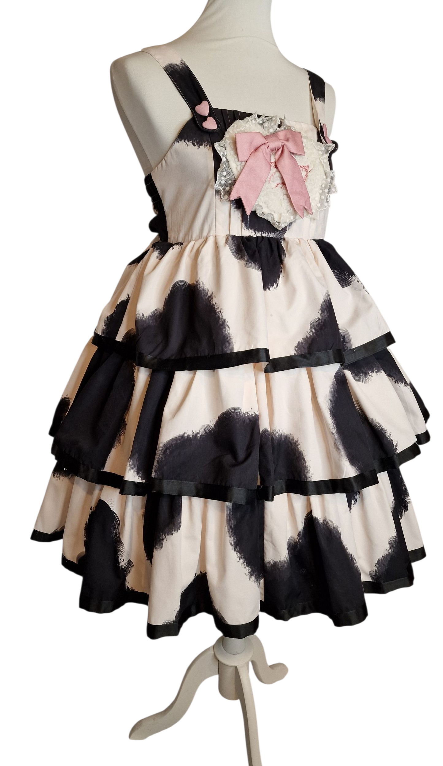 Kawaii Sweet Lolita JSK mit Kuhmuster