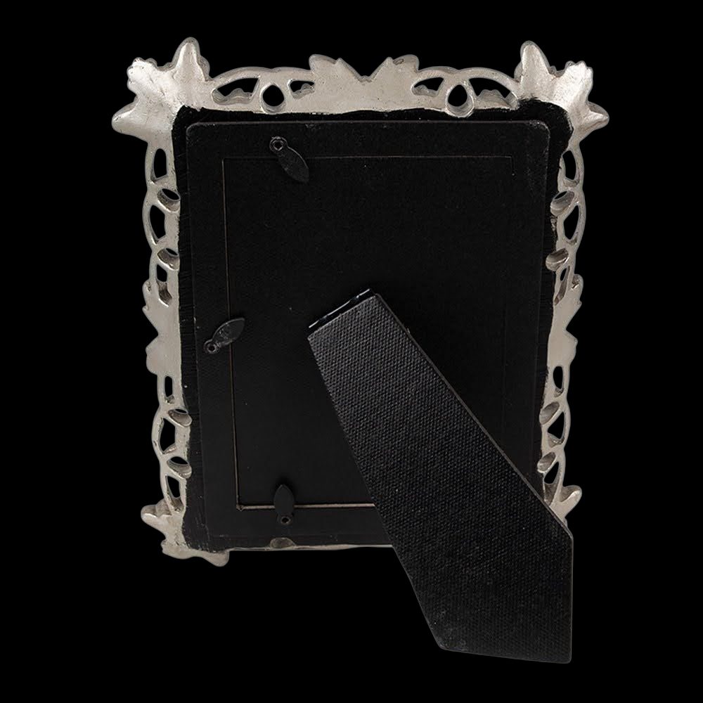 Bilderrahmen 10x15 cm silber Schmetterling mit Glas