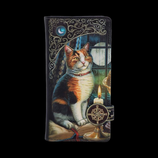 Fantasy Katzen Geldbörse Adventure Awaits