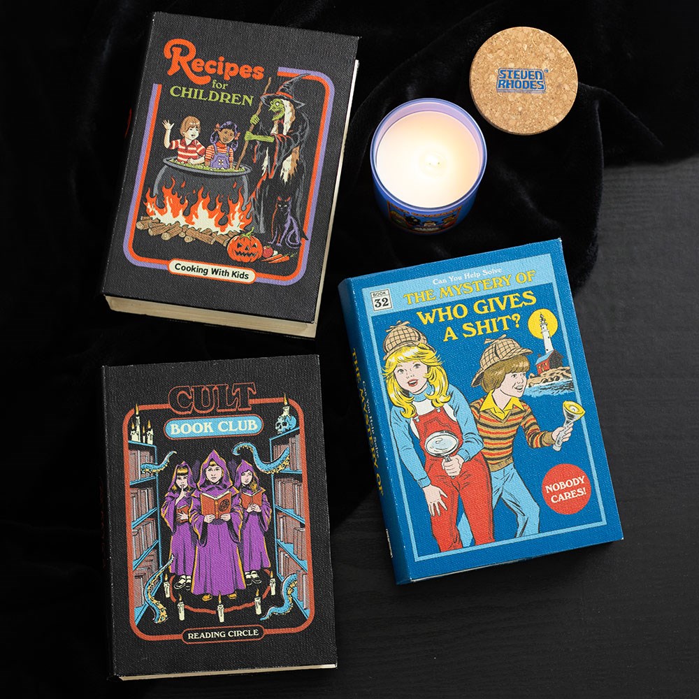 Aufbewahrungsbox Buch Steven Rhodes "Cult Book Club"