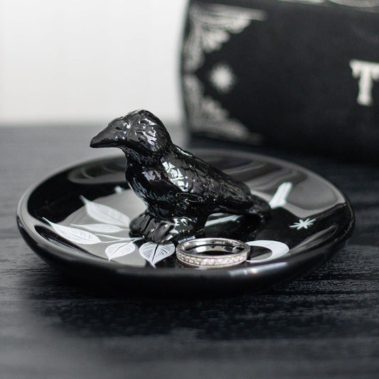 Gothic Schmuckschale „Mystic Raven“