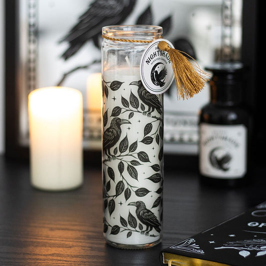 Mystic Raven Deadly Nightshade Kerze im Glas