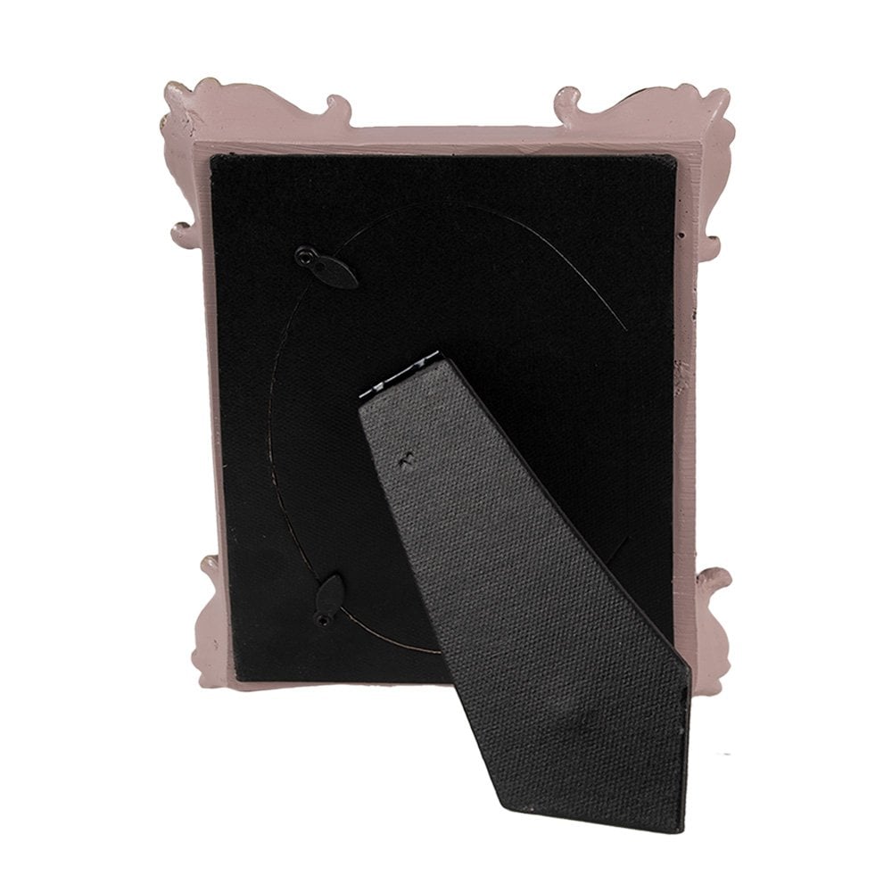 Dekorativer Bilderrahmen barock Pastell 10x15 metallicfarben