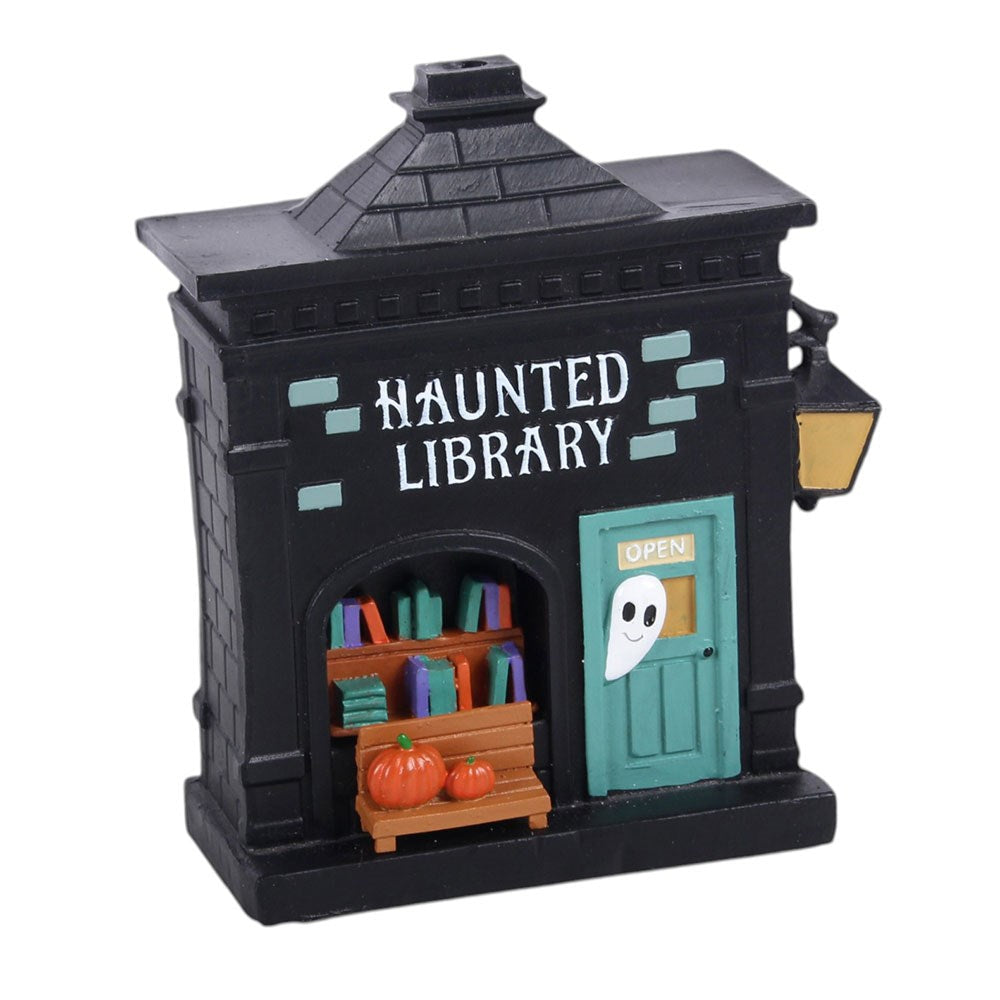 Haunted Library Räucherkegelhalter – Produktfoto freistehend