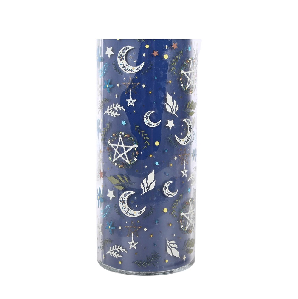 Mystical Wax Tube Candle – Blackberry & Pine Nahaufnahme