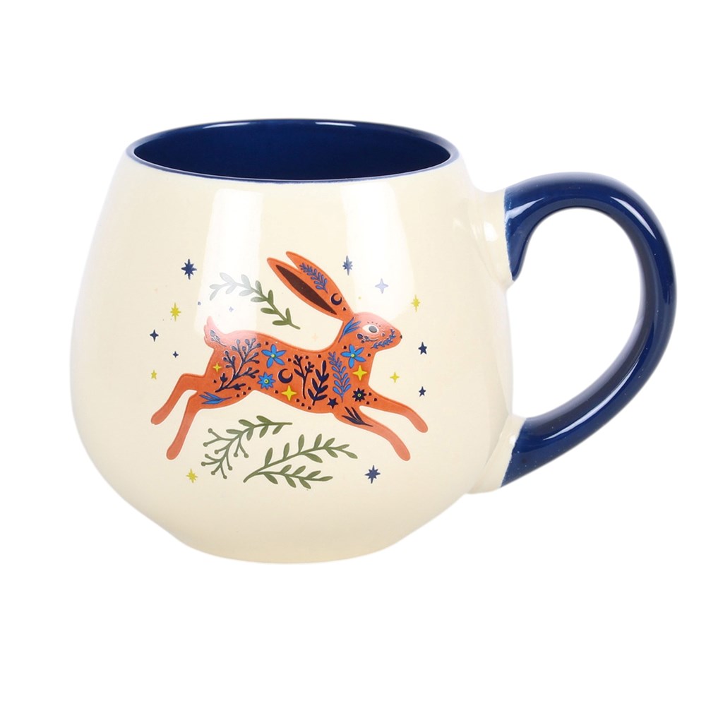Leaping Hare Tasse – Vorderseite ohne Socken