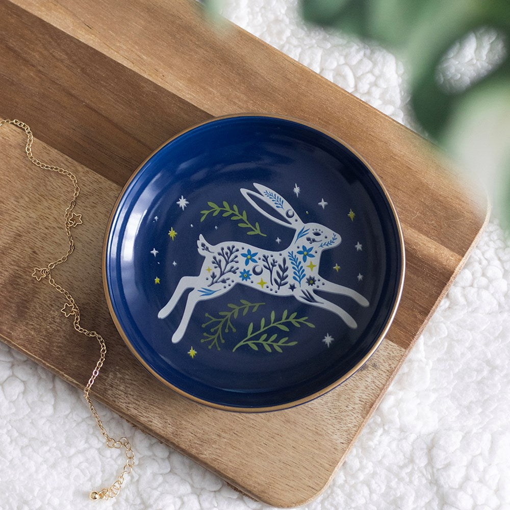 Leaping Hare Ceramic Trinket Dish – Verpackung