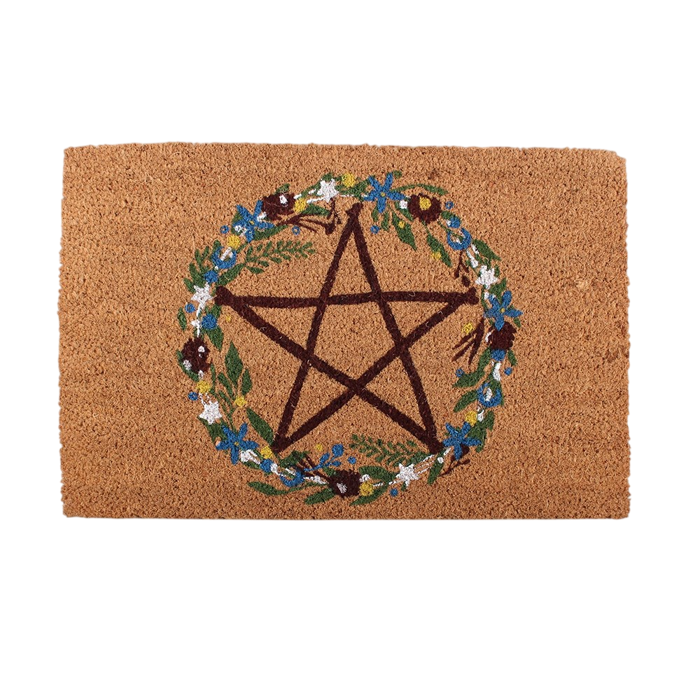 Witchy Fußmatte freigestellt