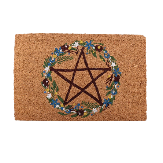 Witchy Fußmatte freigestellt