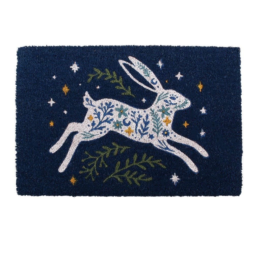 Türvorleger Hase Vintage – Frontansicht mit Motiv