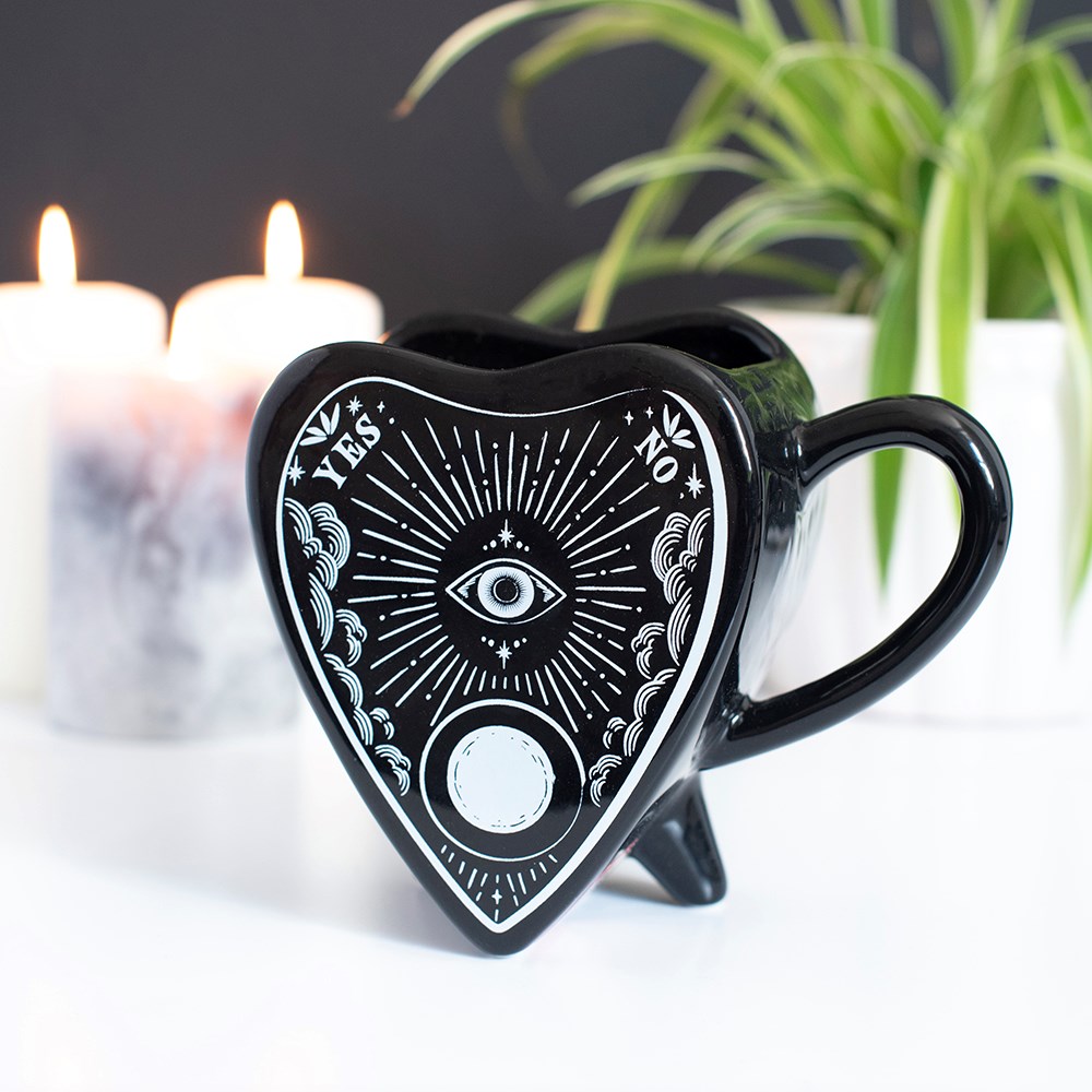 Ouija Planchette Mug Seitenansicht
