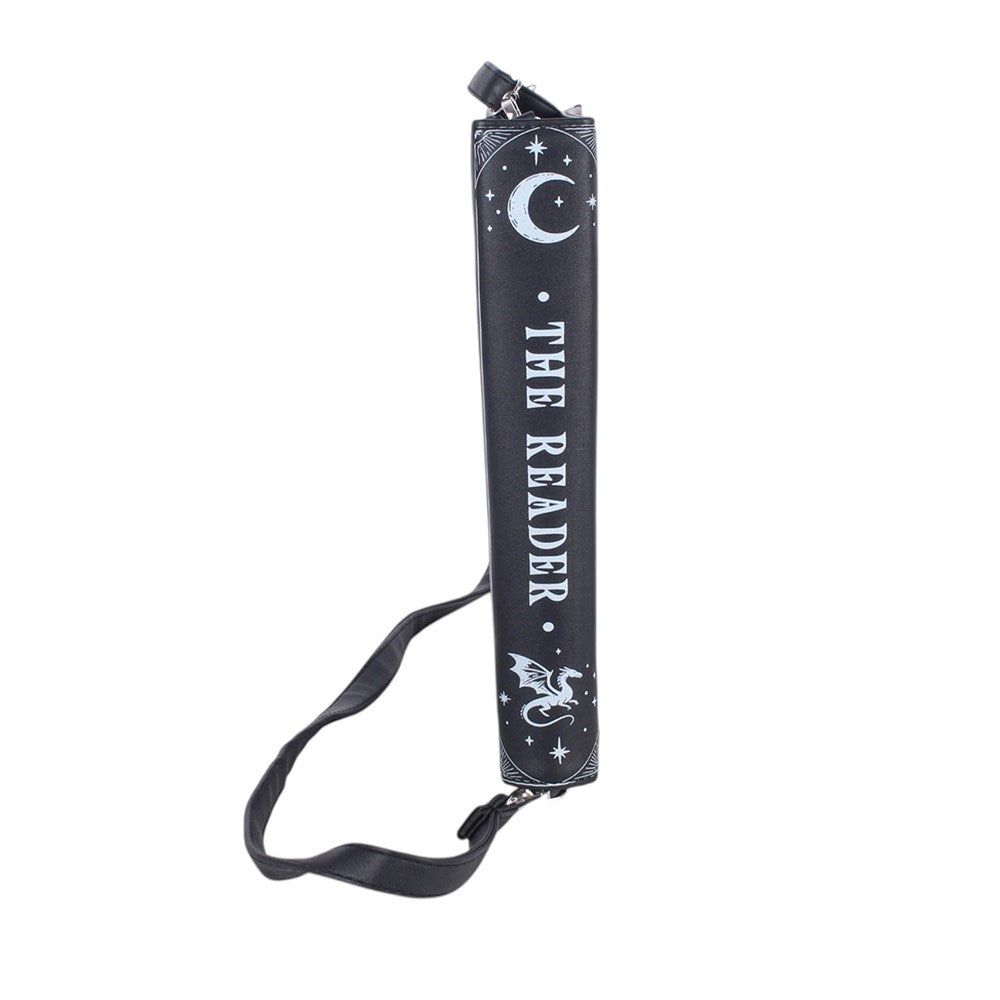 The Reader Tarot Buchhandtasche – Freisteller Seitenansicht schmal