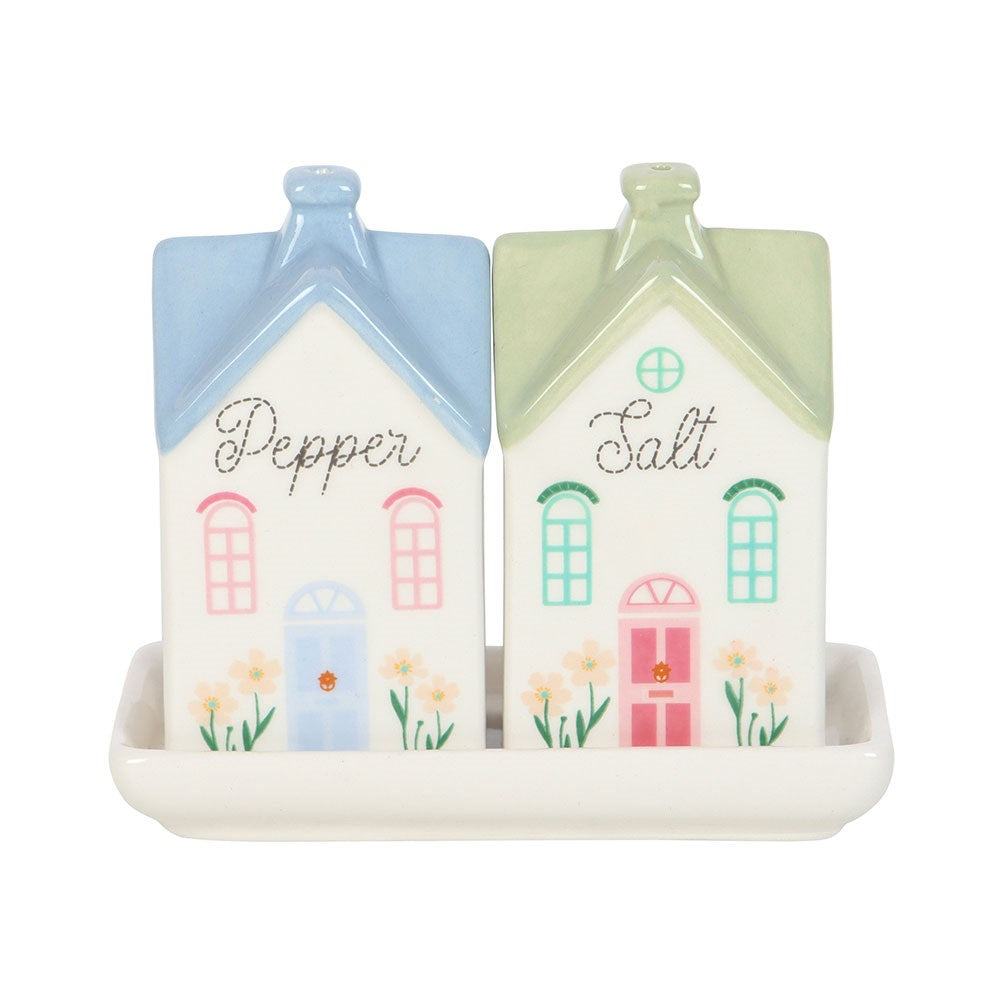 Sweet Salz - und Pfefferstreuer Haus Pastell vintage