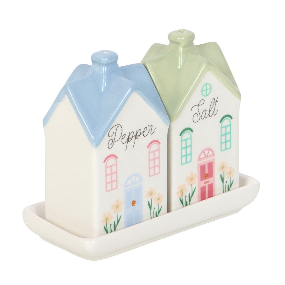 Sweet Salz - und Pfefferstreuer Haus Pastell vintage
