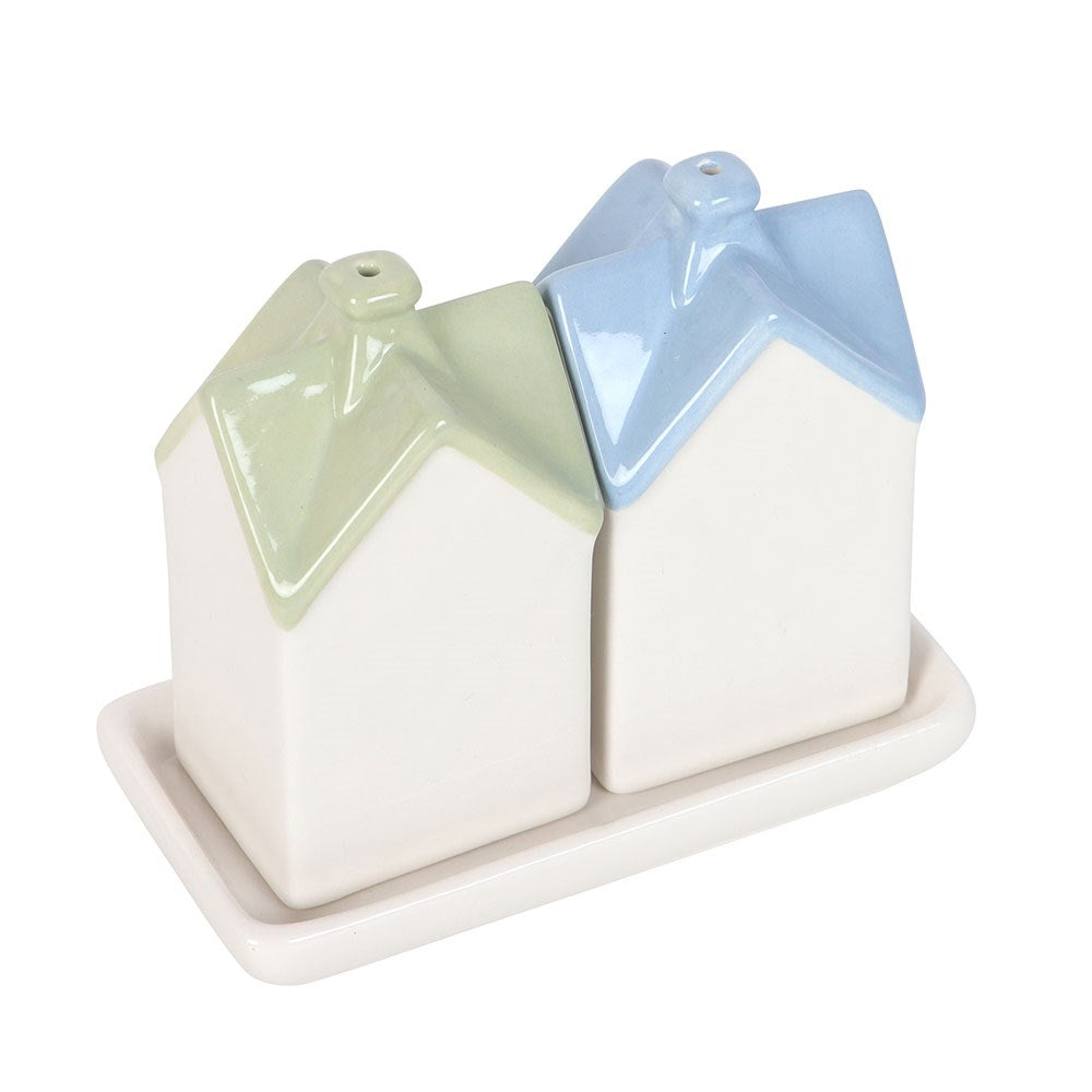 Sweet Salz - und Pfefferstreuer Haus Pastell vintage