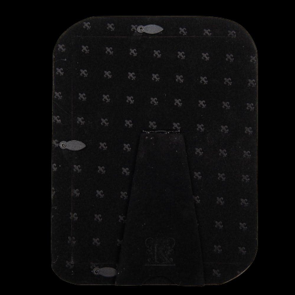 Klassischer Bilderrahmen mit Schwan weiß & gold vintage 13 x 18