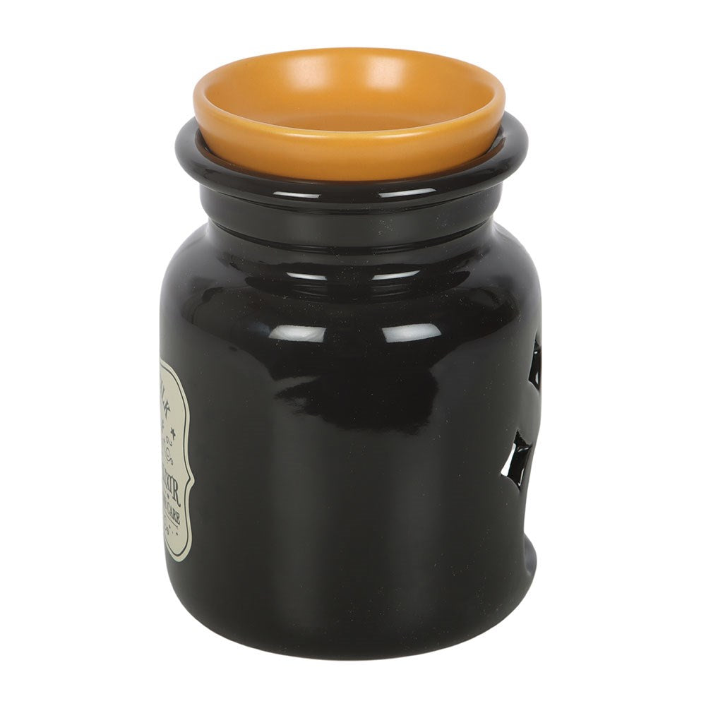 Spider Silk Serum Potion Bottle Deko Flasche Duftlampe Hexe schwarz