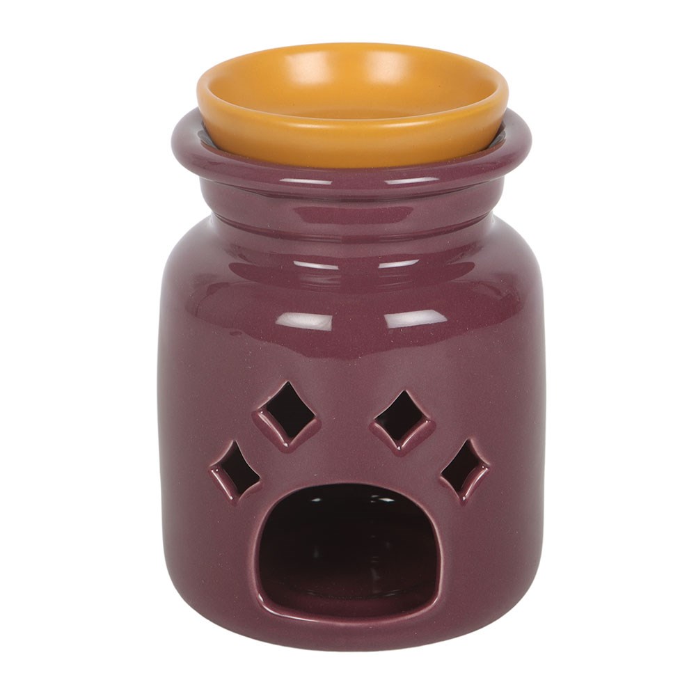 Trickster Tonic Oil Burner Duftlampe Apotheker-Flasche in violett Witchy
