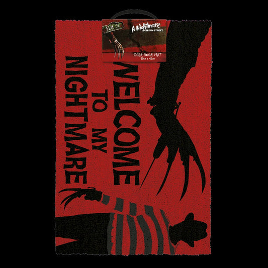 Fußmatte Freddy Krüger "Welcome to the Nightmare" 60 x 40 cm