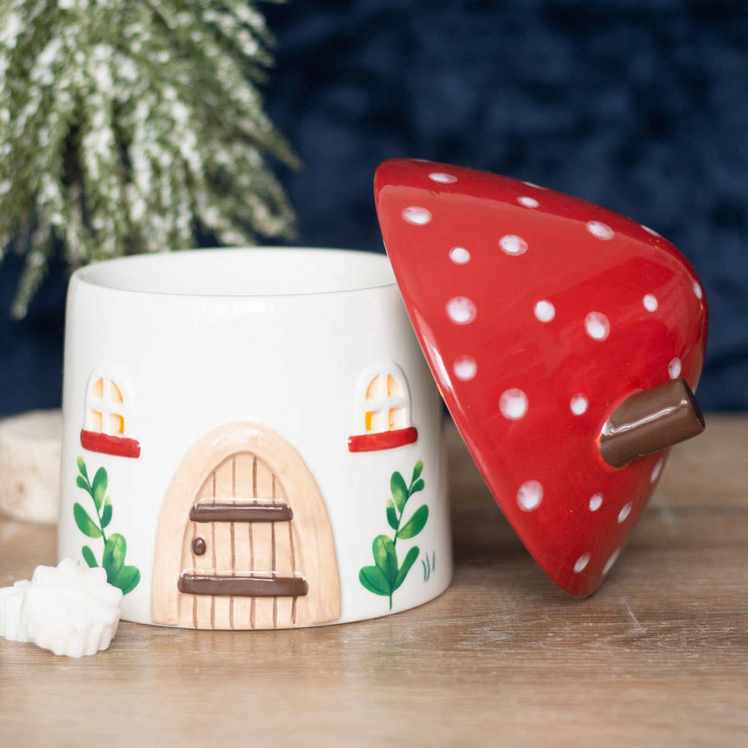 Mushroom House Ölbrenner und Wachswärmer
