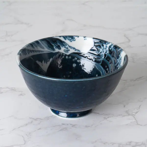 „Die große Welle vor Kanagawa“ – Japanische Porzellanschale 300 ml
