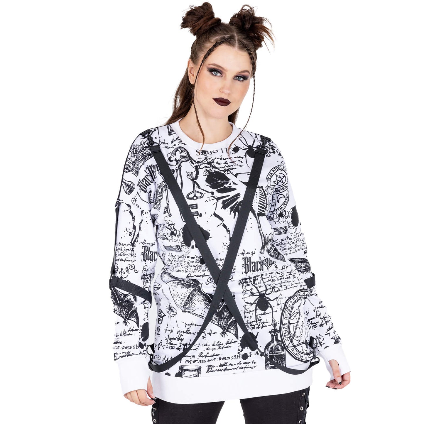 Alchemy Jumper – Model Rückansicht