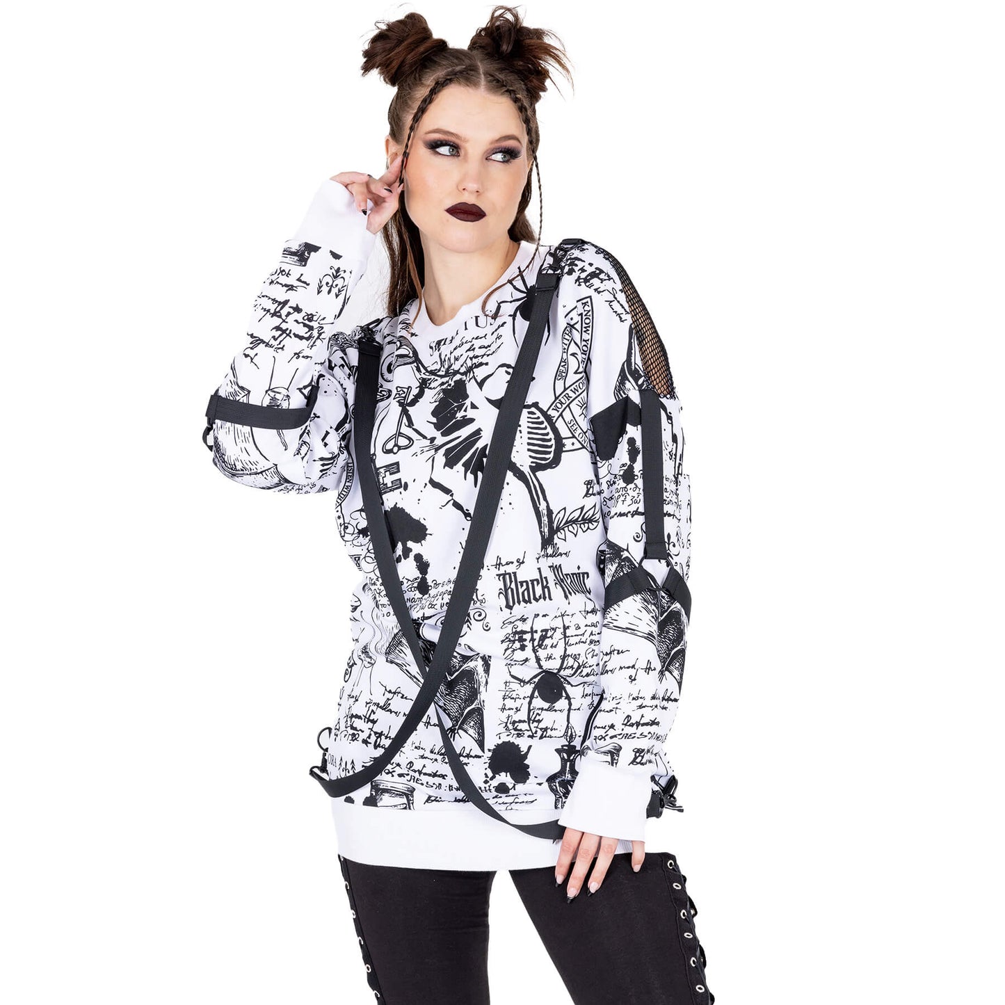 Alchemy Jumper – Model Ganzkörper vorne