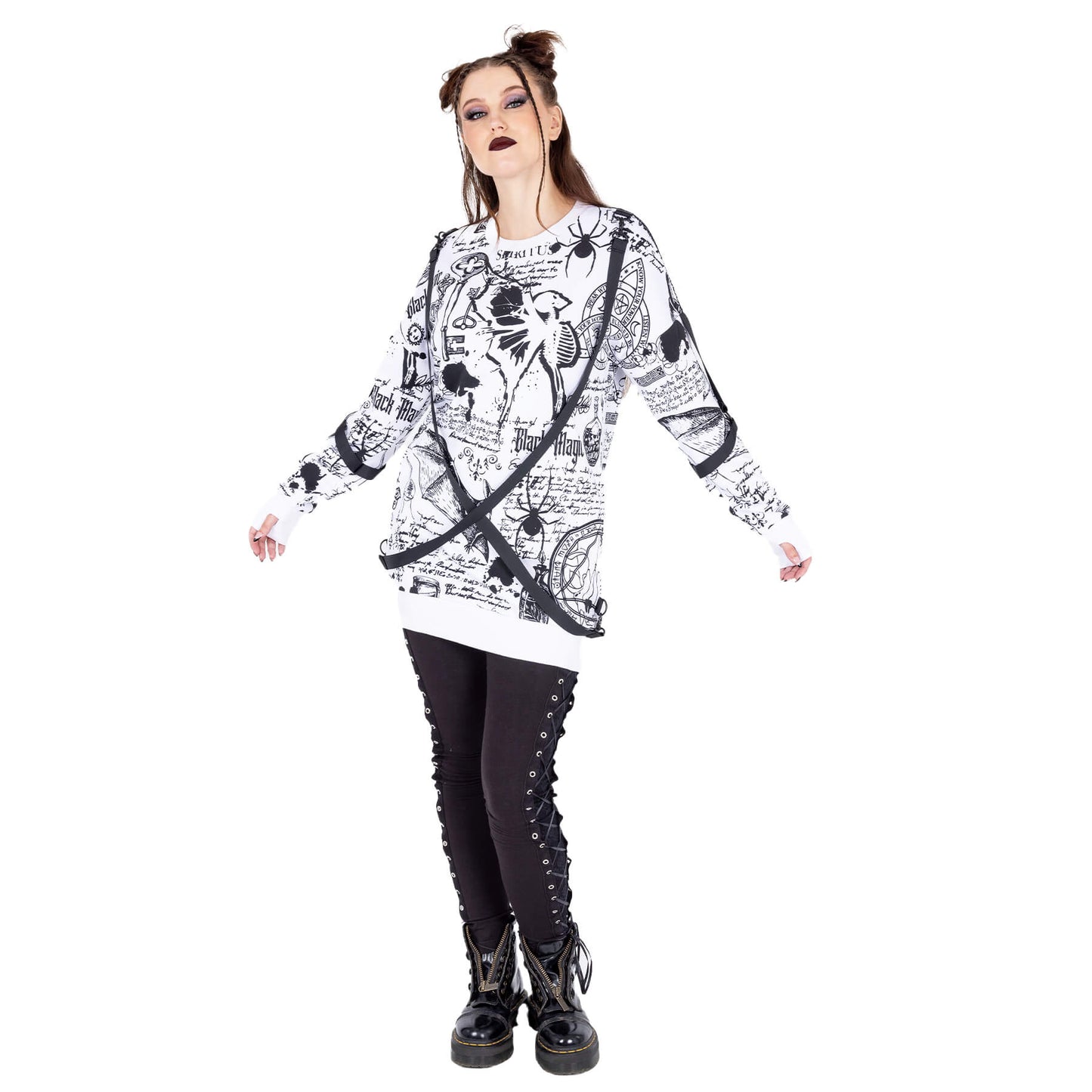 Alchemy Jumper – Model Ganzkörper hinten