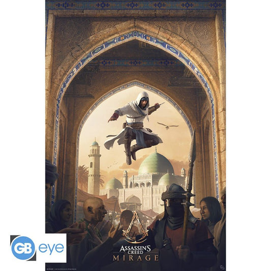 Poster 91,5 x 61 cm Assassins's Creed - Key Art Mirage