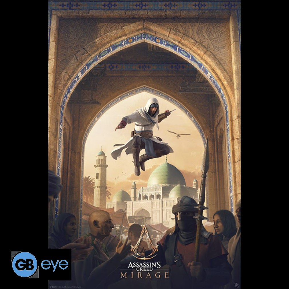 Poster 91,5 x 61 cm Assassins's Creed - Key Art Mirage