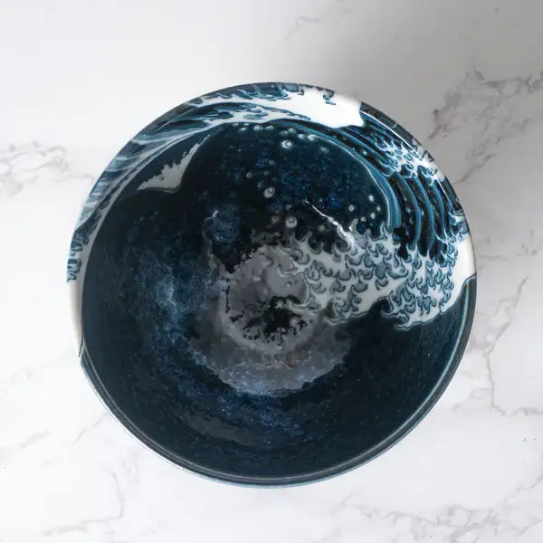 „Die große Welle vor Kanagawa“ – Japanische Porzellanschale 300 ml