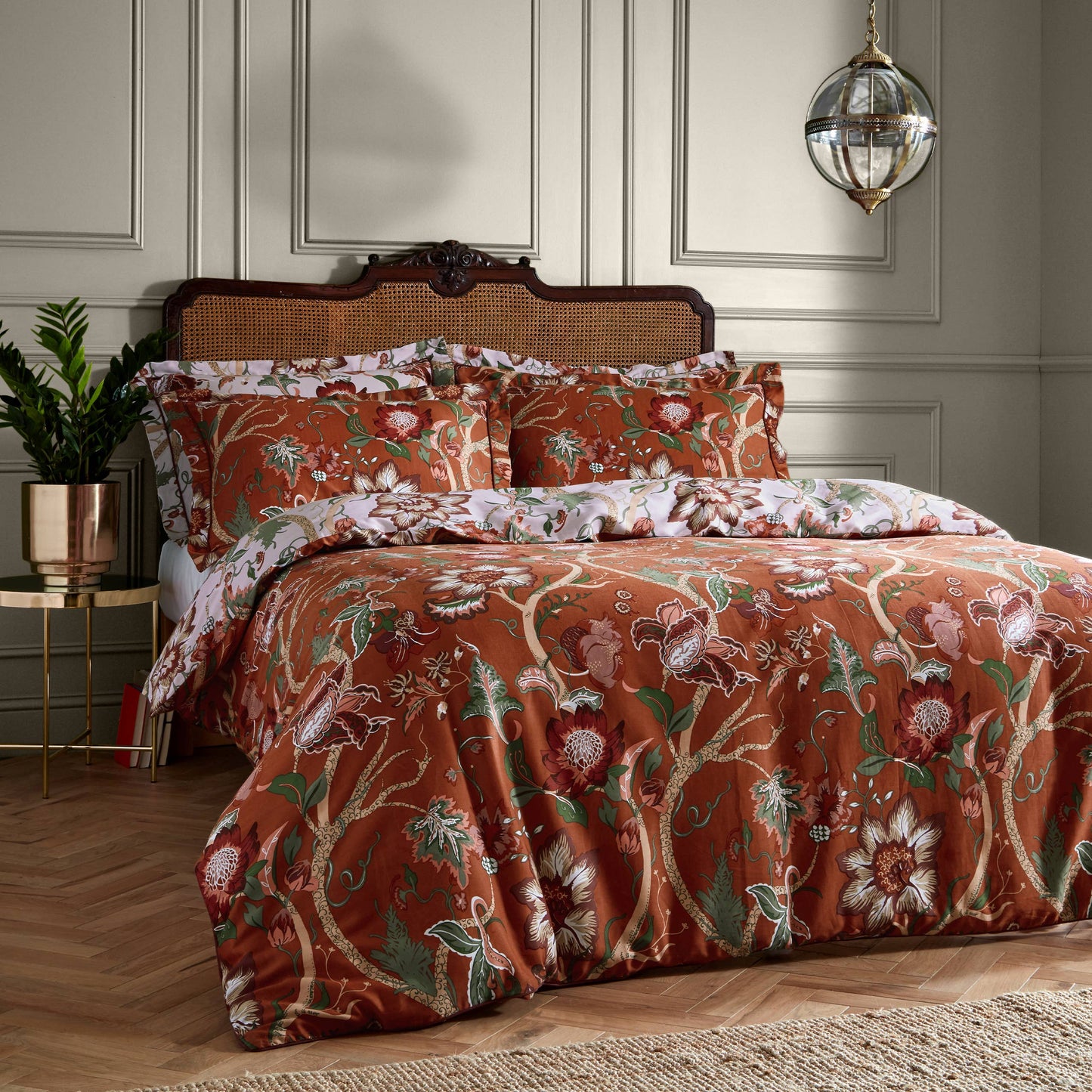 Romantische Bettwäsche-Set „Botanist“ Wendebettwäsche – Blumenmuster