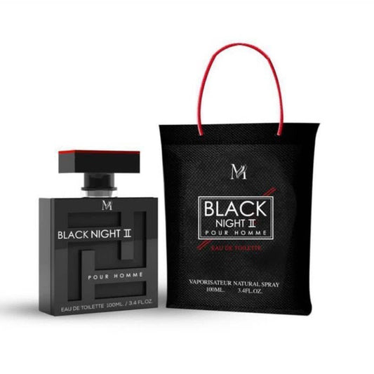 Herren Parfüm "Black Night 2" 100 ml im Flakon modern Marihuana & Kaffee