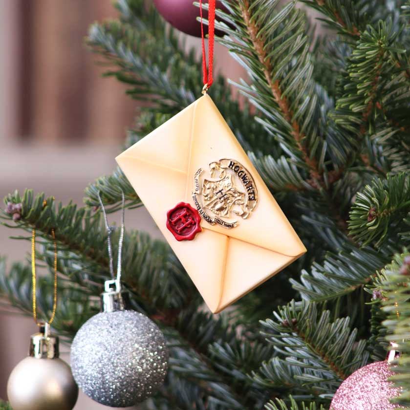 Harry Potter – Hogwarts-Brief Weihnachtsanhänger Christbaumschmuck Fantasy