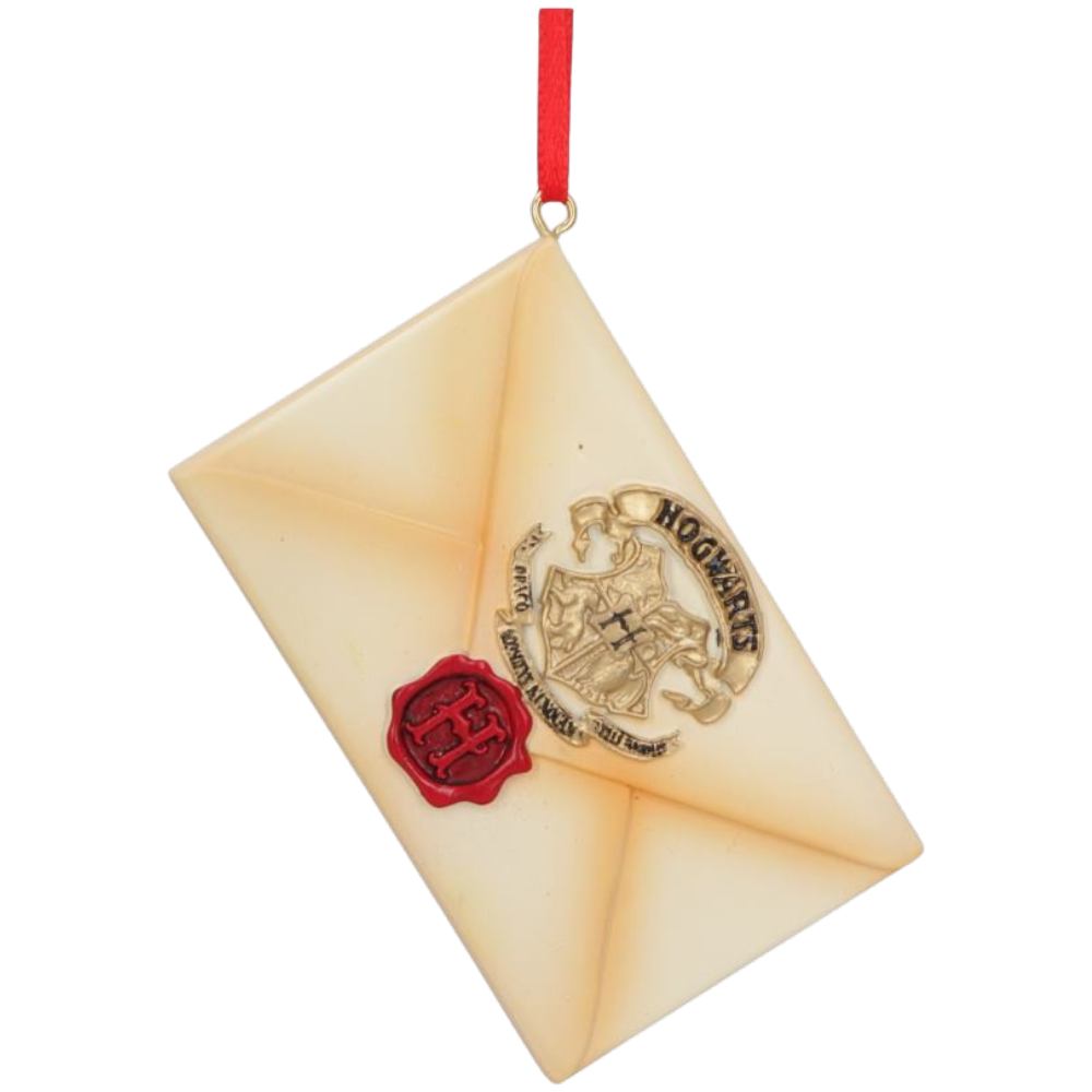 Harry Potter – Hogwarts-Brief Weihnachtsanhänger Christbaumschmuck Fantasy