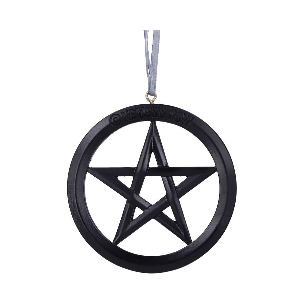 Gothic Anhänger Pentagram Powered by Witchcraft
