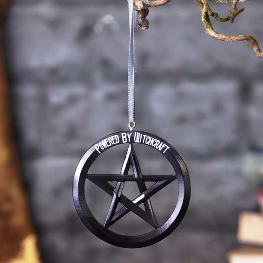 Gothic Anhänger Pentagram Powered by Witchcraft
