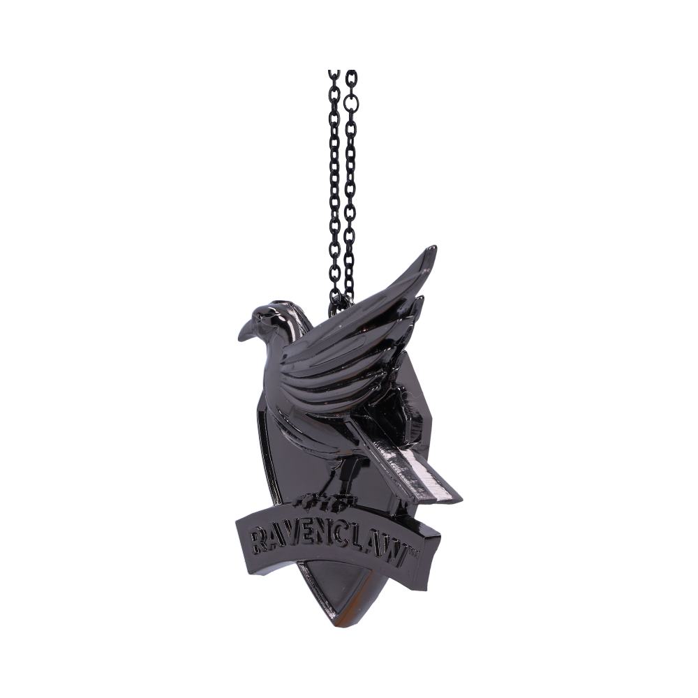 Harry Potter Ravenclaw – Silberfarbener Wappen-Anhänger 7 cm Christbaumschmuck Fantasy