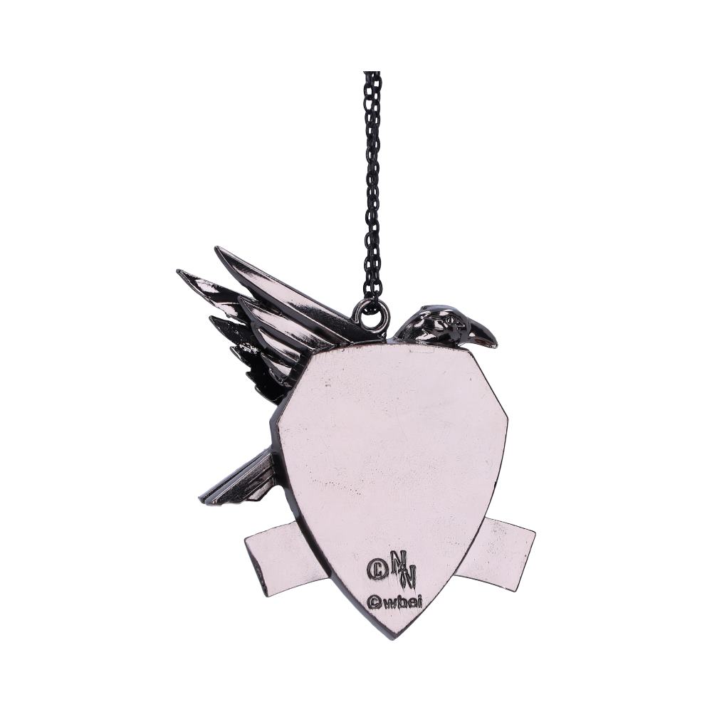 Harry Potter Ravenclaw – Silberfarbener Wappen-Anhänger 7 cm Christbaumschmuck Fantasy