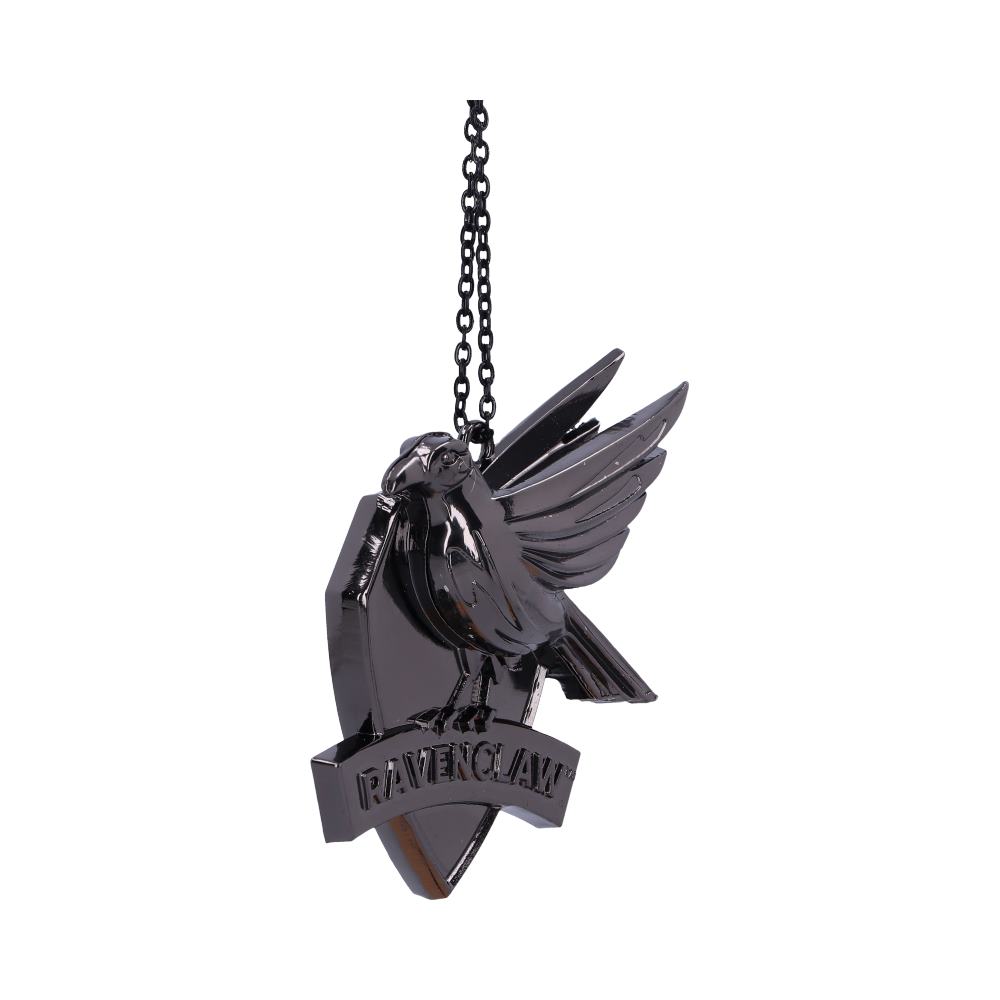 Harry Potter Ravenclaw – Silberfarbener Wappen-Anhänger 7 cm Christbaumschmuck Fantasy
