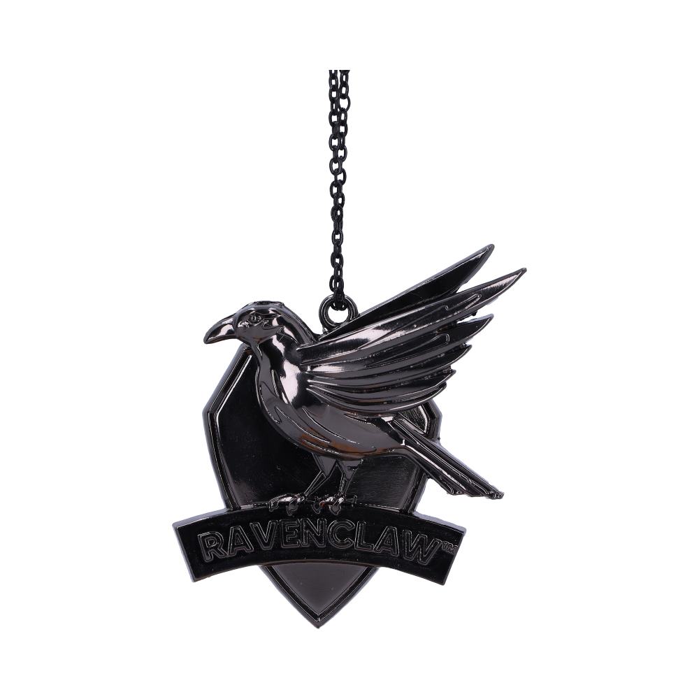 Harry Potter Ravenclaw – Silberfarbener Wappen-Anhänger 7 cm Christbaumschmuck Fantasy