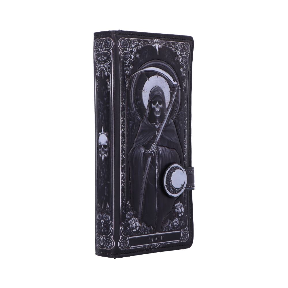 Totenkopf Gothic Geldbörse Skeleton Tarot