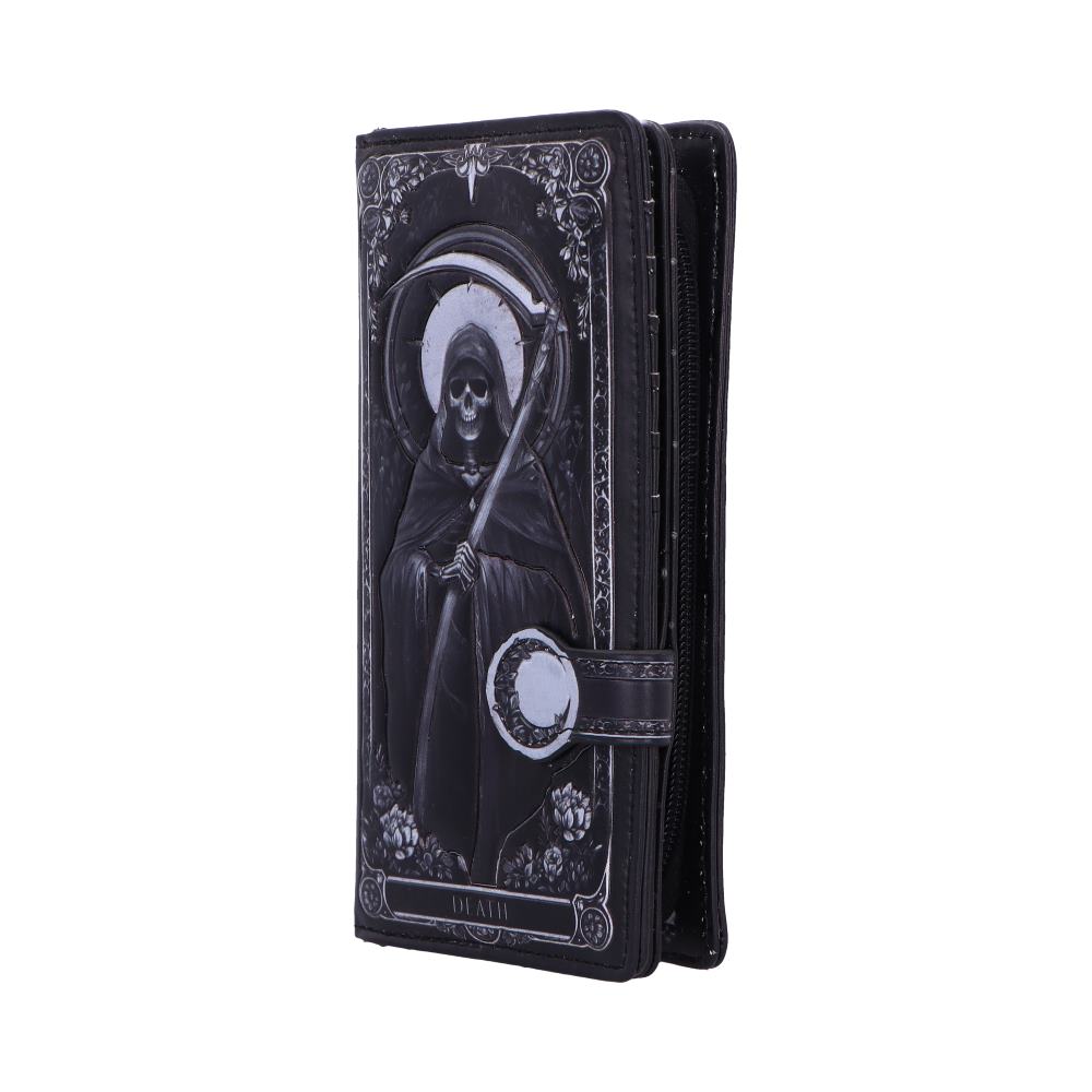 Totenkopf Gothic Geldbörse Skeleton Tarot